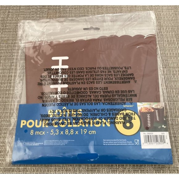 Football Paper Snack Boxes Popcorn Football Game Snack Containers - Picture 2 of 2